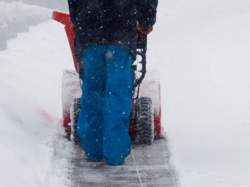 sidewalk clearing